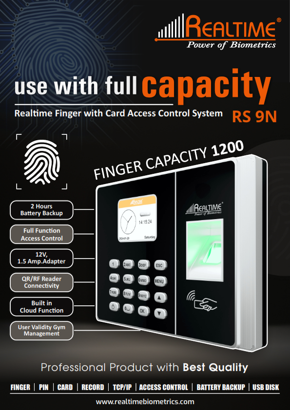 Realtime Attendance with Access Control System